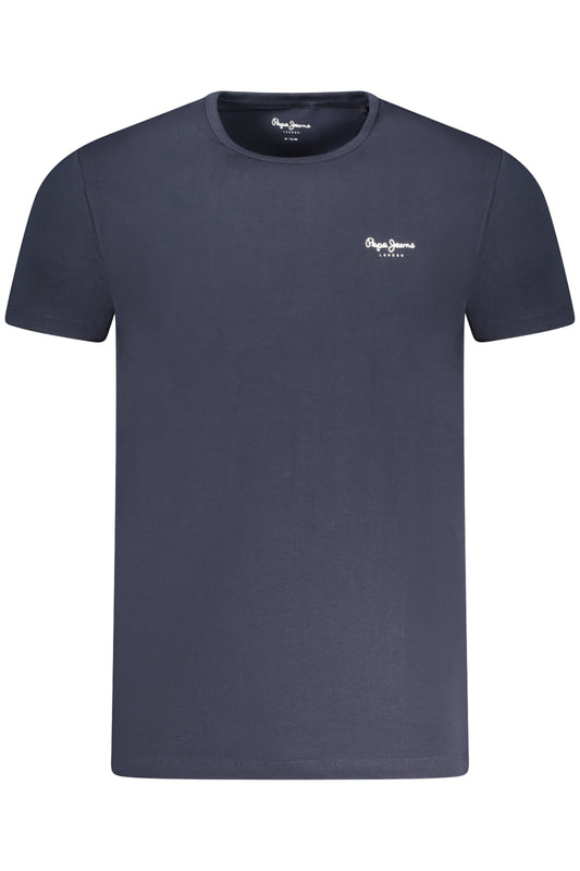 PEPE JEANS T-SHIRT MANICHE CORTE UOMO BLU