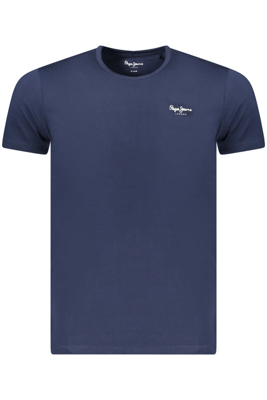 PEPE JEANS T-SHIRT MANICHE CORTE UOMO BLU