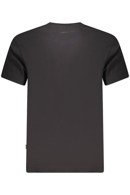 PEPE JEANS T-SHIRT MANICHE CORTE UOMO NERO