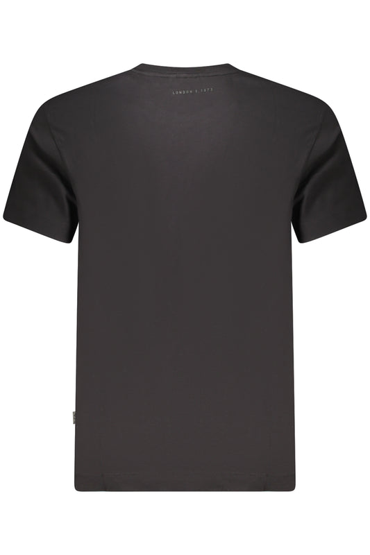 PEPE JEANS T-SHIRT MANICHE CORTE UOMO NERO