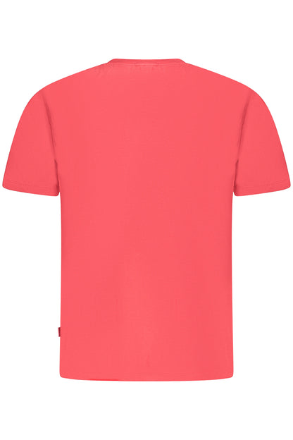 PEPE JEANS T-SHIRT MANICHE CORTE UOMO ROSSO