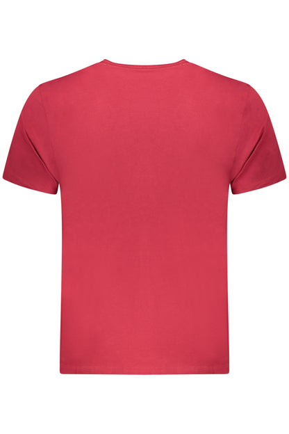 PEPE JEANS T-SHIRT MANICHE CORTE UOMO ROSSO
