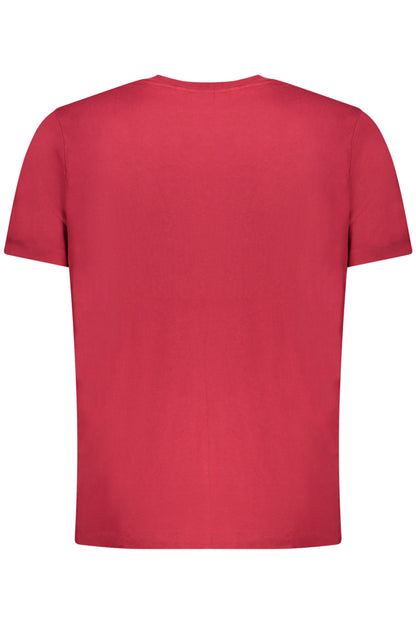 PEPE JEANS T-SHIRT MANICHE CORTE UOMO ROSSO