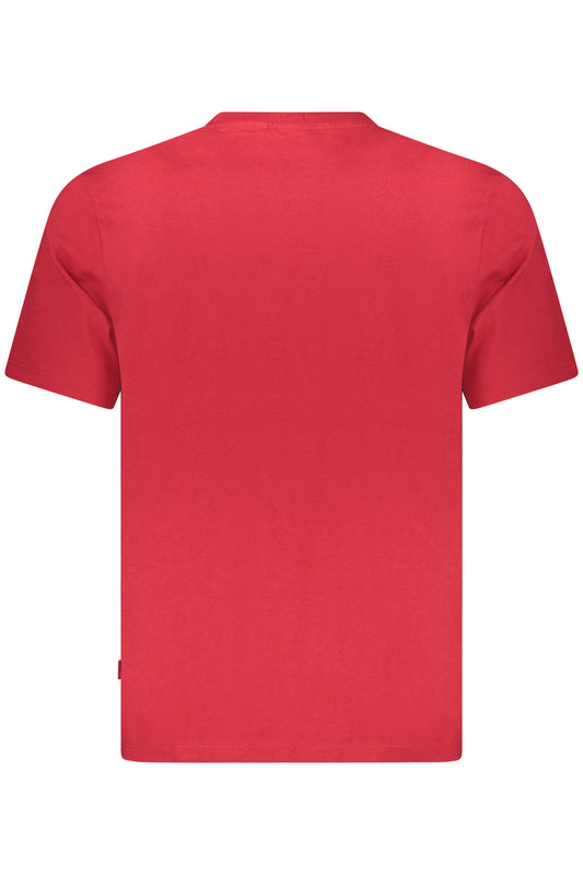 PEPE JEANS T-SHIRT MANICHE CORTE UOMO ROSSO