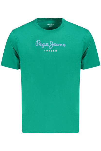PEPE JEANS T-SHIRT MANICHE CORTE UOMO VERDE