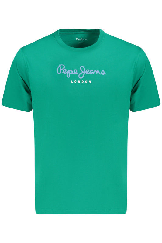 PEPE JEANS T-SHIRT MANICHE CORTE UOMO VERDE