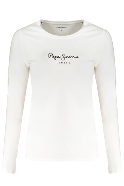 PEPE JEANS T-SHIRT MANICHE LUNGHE DONNA BIANCO