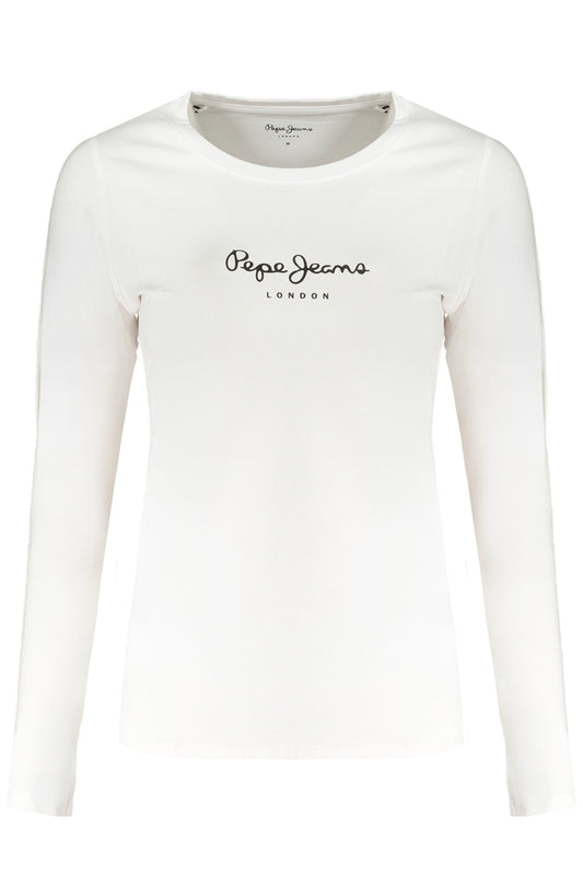PEPE JEANS T-SHIRT MANICHE LUNGHE DONNA BIANCO
