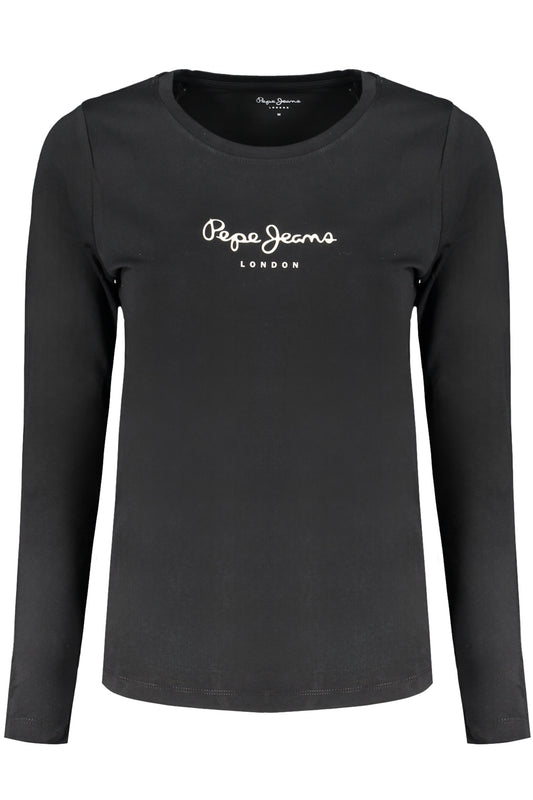 PEPE JEANS T-SHIRT MANICHE LUNGHE DONNA NERO