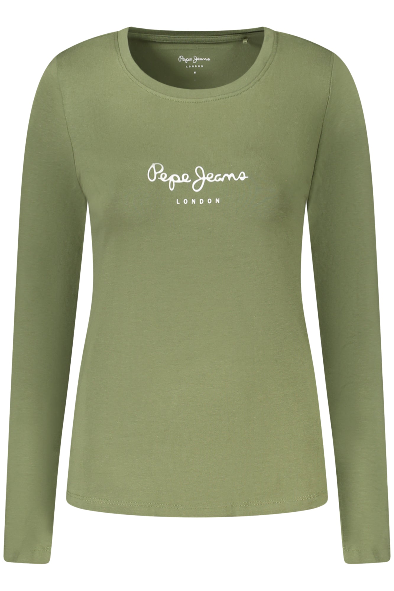 PEPE JEANS T-SHIRT MANICHE LUNGHE DONNA VERDE