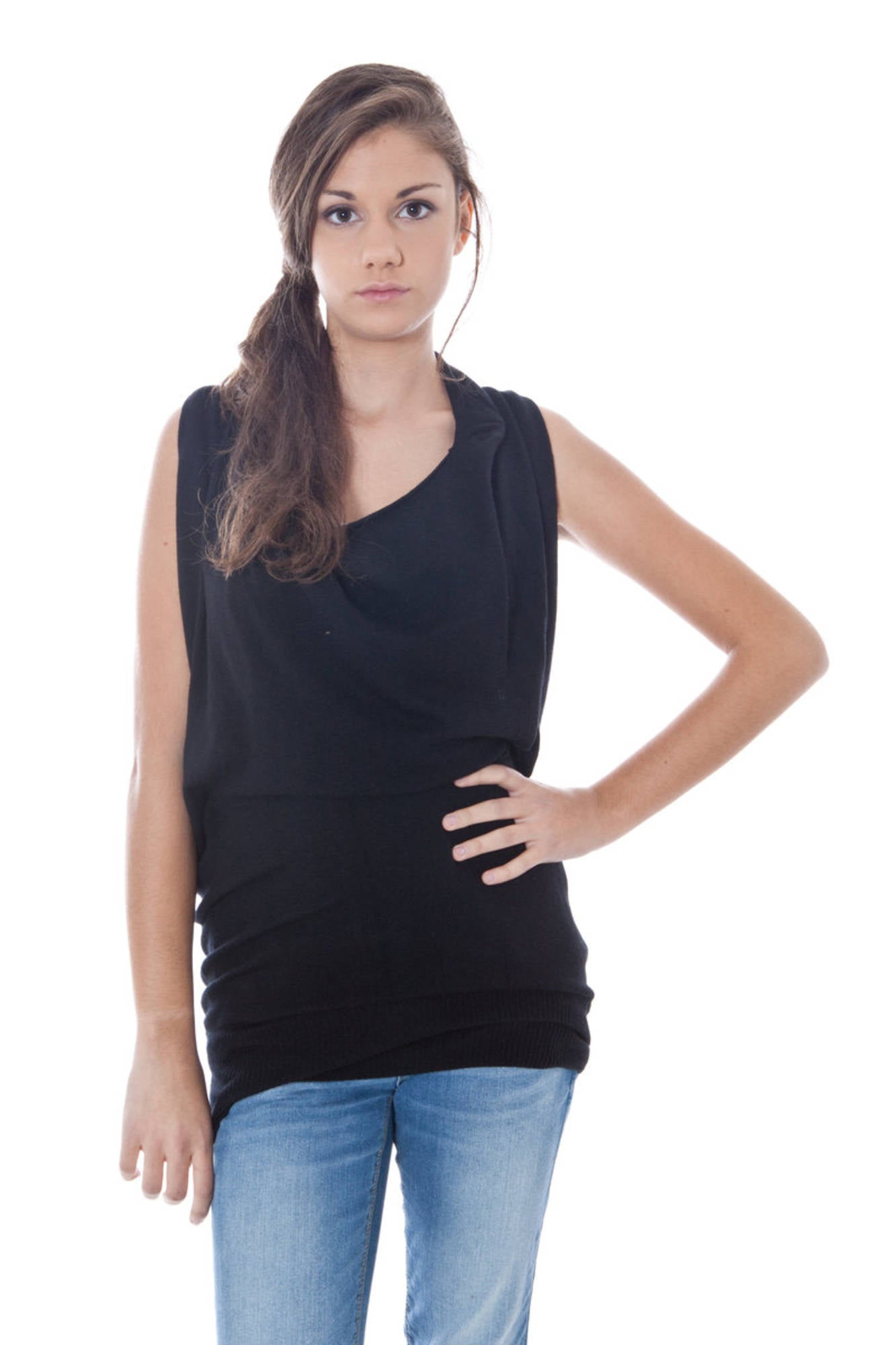 PHARD MAGLIA DONNA NERO