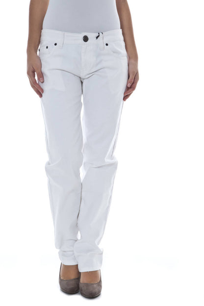 PHARD PANTALONE DONNA BIANCO
