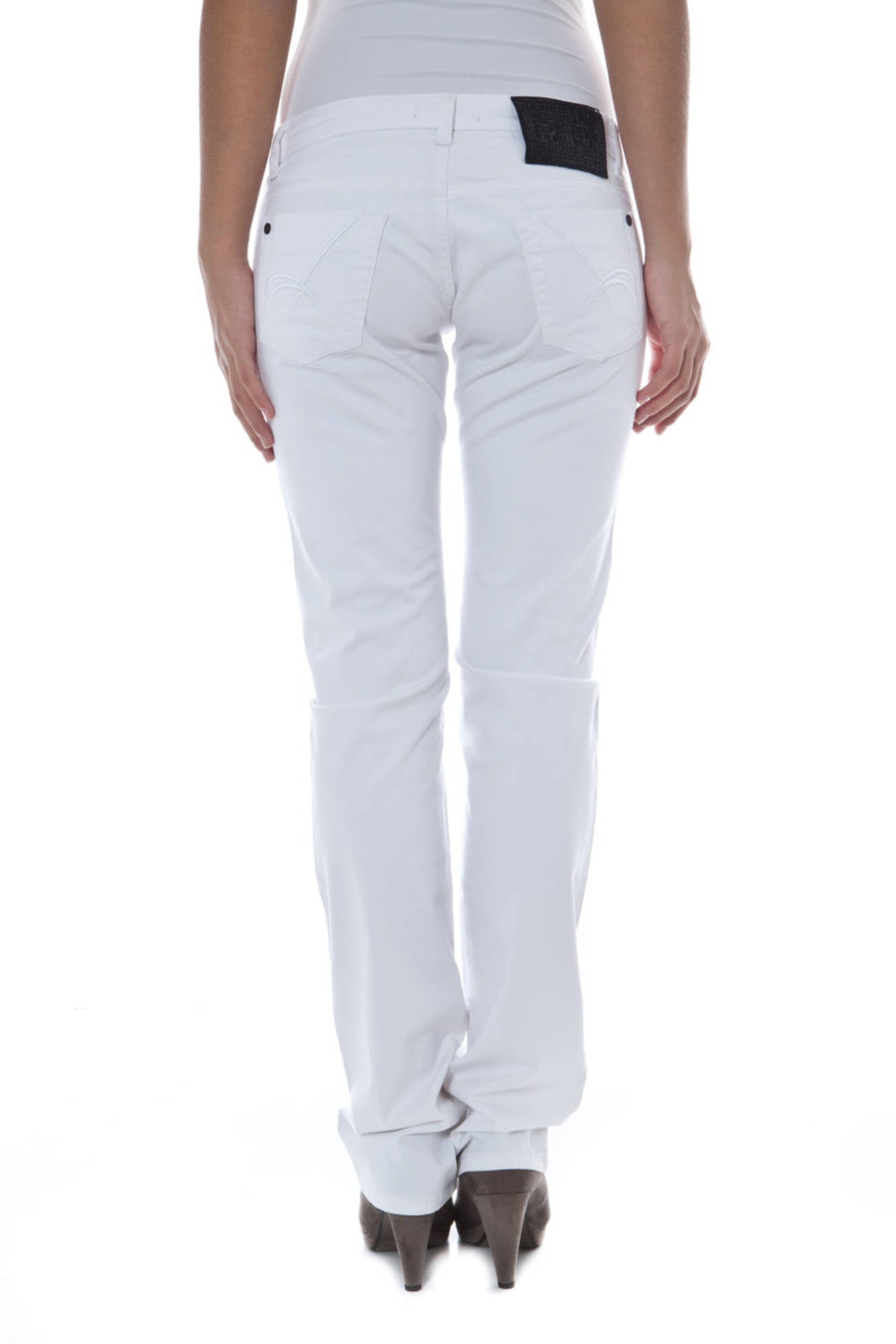 PHARD PANTALONE DONNA BIANCO