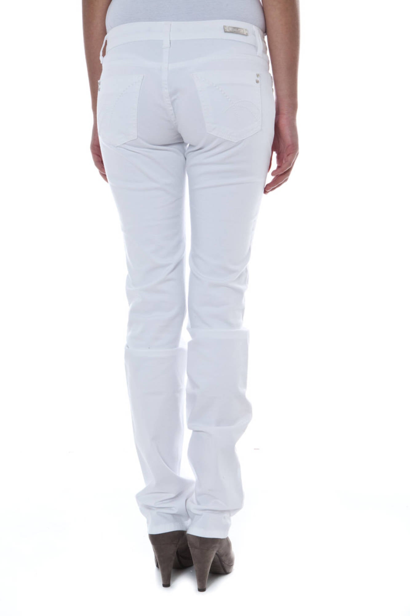 PHARD PANTALONE DONNA BIANCO