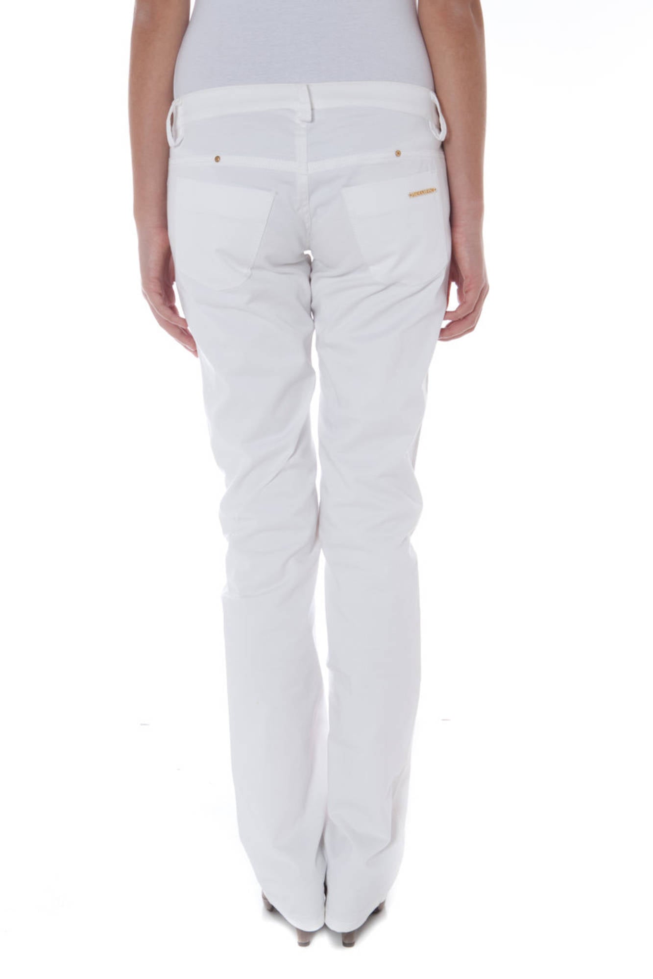 PHARD PANTALONE DONNA BIANCO