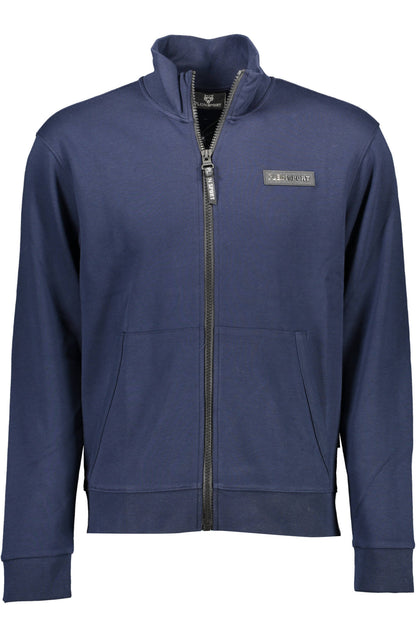 PLEIN SPORT FELPA CON ZIP UOMO BLU