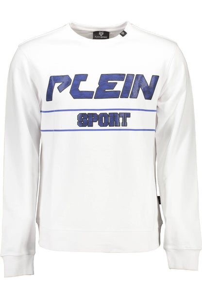 PLEIN SPORT FELPA SENZA ZIP UOMO BIANCO