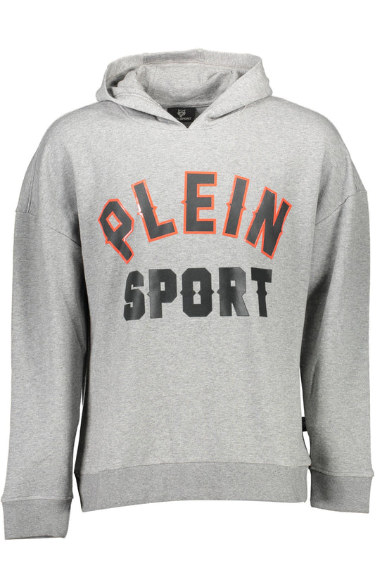 PLEIN SPORT FELPA SENZA ZIP UOMO GRIGIO