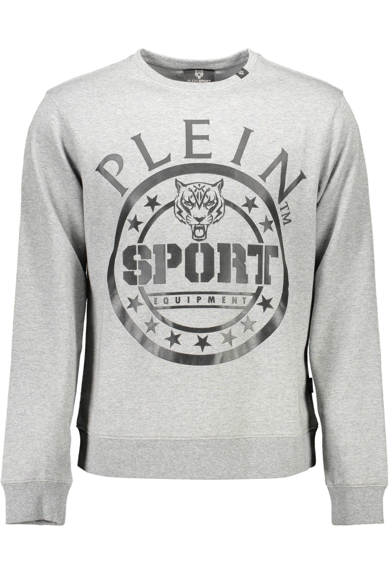 PLEIN SPORT FELPA SENZA ZIP UOMO GRIGIO