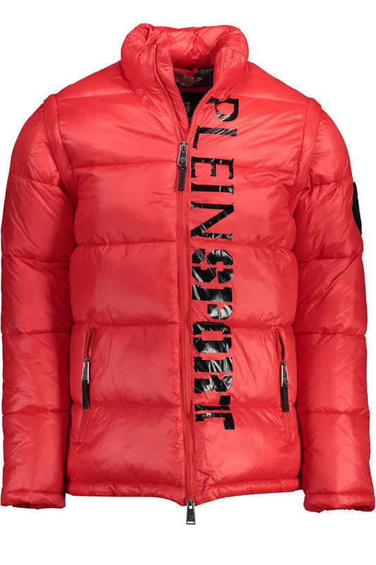 PLEIN SPORT GIUBBOTTO UOMO ROSSO