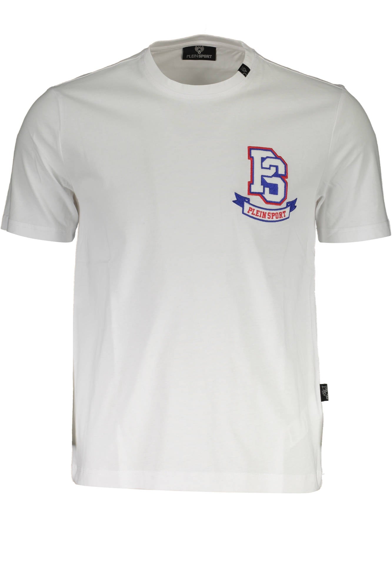 PLEIN SPORT T-SHIRT MANICHE CORTE UOMO BIANCO