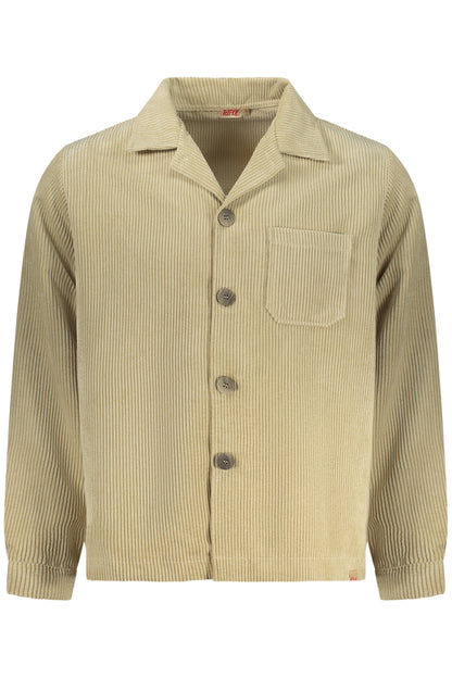 RIFLE CAMICIA MANICHE LUNGHE UOMO BEIGE