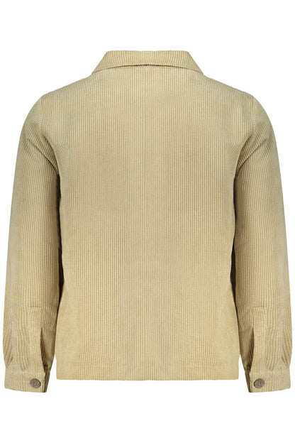 RIFLE CAMICIA MANICHE LUNGHE UOMO BEIGE