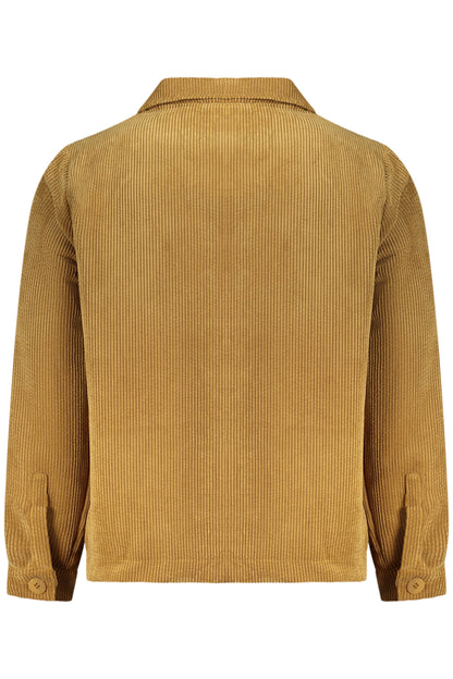 RIFLE CAMICIA MANICHE LUNGHE UOMO MARRONE