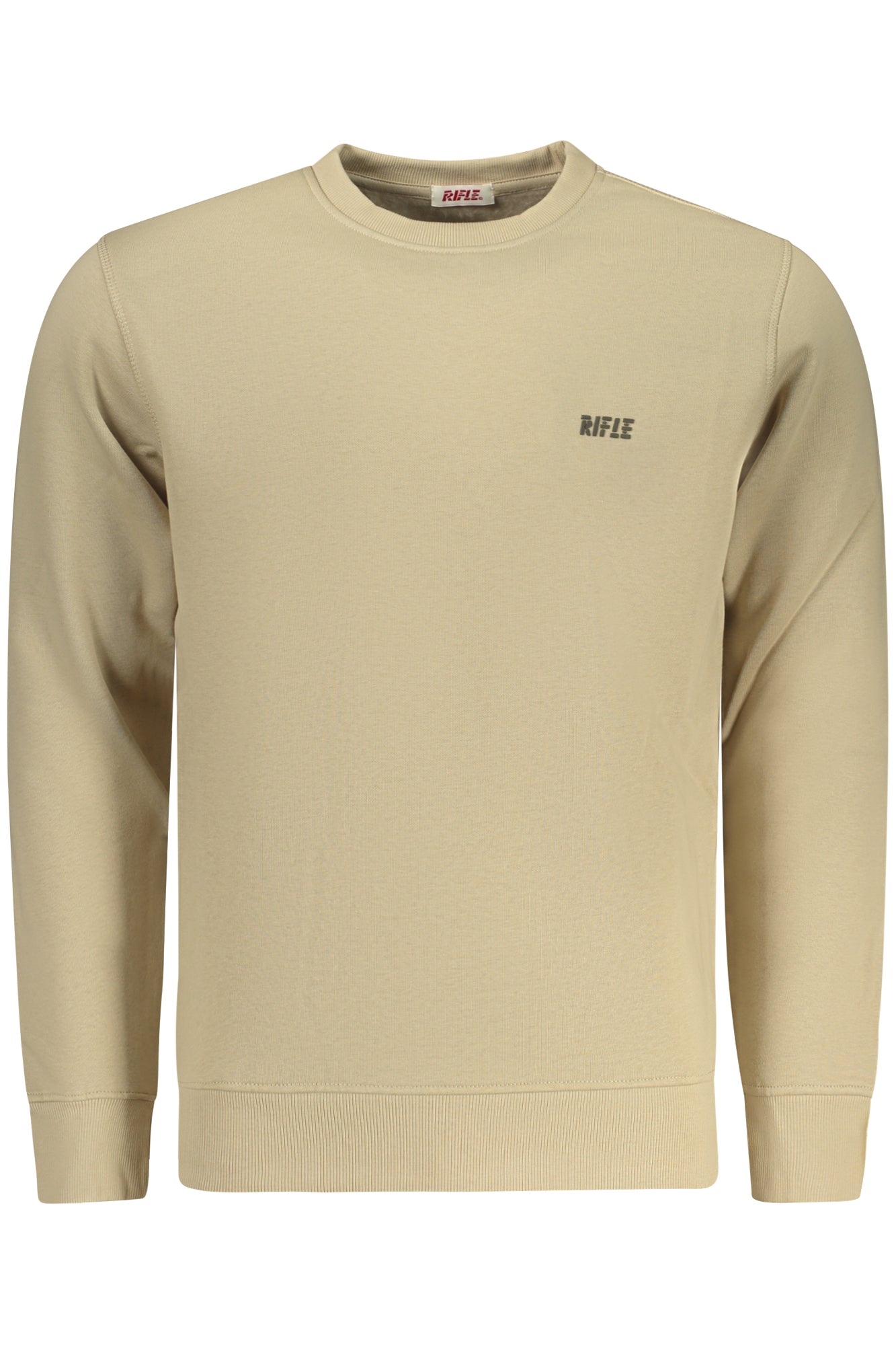 RIFLE FELPA SENZA ZIP UOMO BEIGE