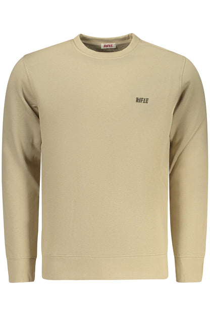 RIFLE FELPA SENZA ZIP UOMO BEIGE