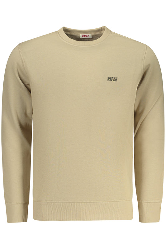 RIFLE FELPA SENZA ZIP UOMO BEIGE