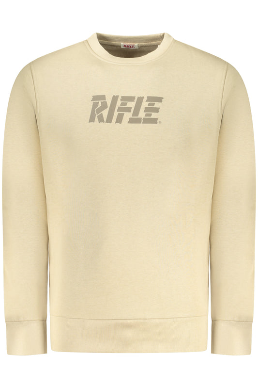 RIFLE FELPA SENZA ZIP UOMO BEIGE