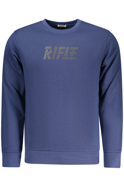 RIFLE FELPA SENZA ZIP UOMO BLU