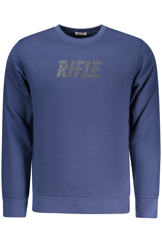 RIFLE FELPA SENZA ZIP UOMO BLU