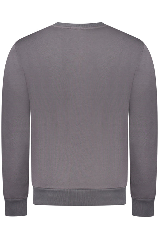 RIFLE FELPA SENZA ZIP UOMO GRIGIO