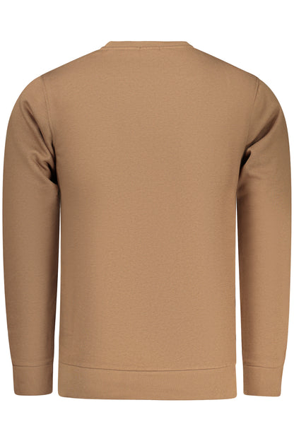 RIFLE FELPA SENZA ZIP UOMO MARRONE