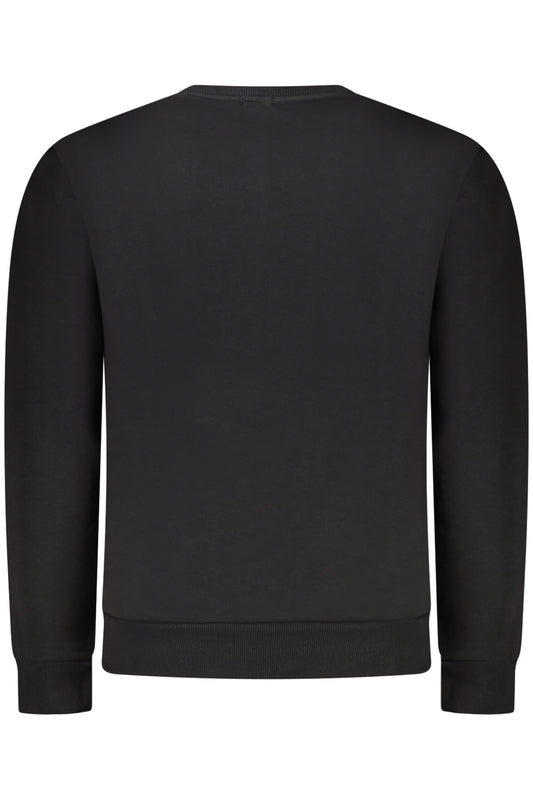 RIFLE FELPA SENZA ZIP UOMO NERO