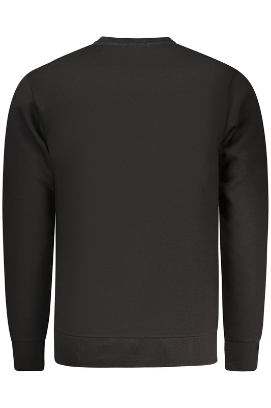 RIFLE FELPA SENZA ZIP UOMO NERO