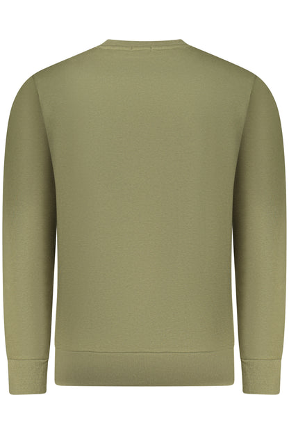 RIFLE FELPA SENZA ZIP UOMO VERDE