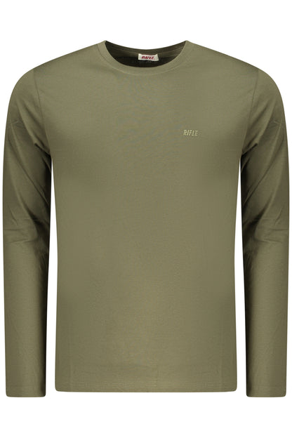 RIFLE T-SHIRT MANICHE LUNGHE UOMO VERDE