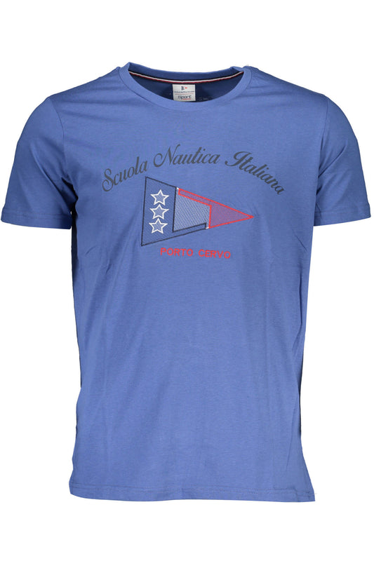 SCUOLA NAUTICA T-SHIRT MANICHE CORTE UOMO BLU