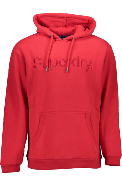 SUPERDRY FELPA SENZA ZIP UOMO ROSSO