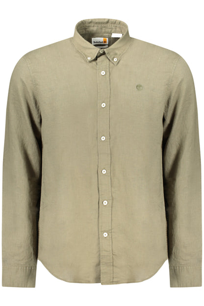 TIMBERLAND CAMICIA MANICHE LUNGHE UOMO VERDE