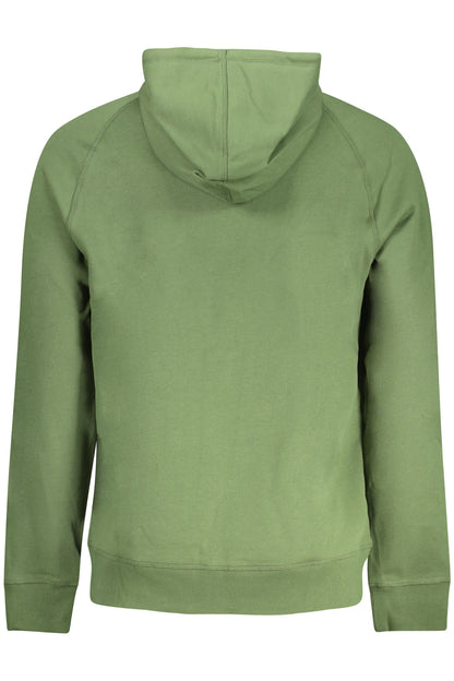 TIMBERLAND FELPA CON ZIP UOMO VERDE