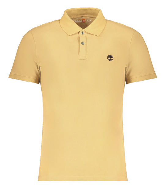 TIMBERLAND POLO MANICHE CORTE UOMO BEIGE