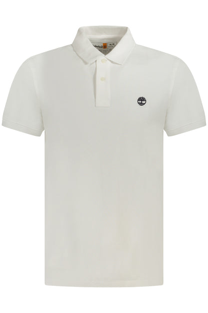 TIMBERLAND POLO MANICHE CORTE UOMO BIANCO
