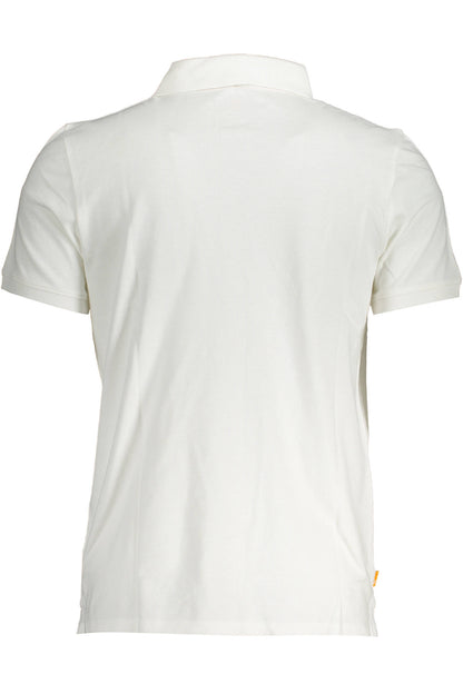 TIMBERLAND POLO MANICHE CORTE UOMO BIANCO