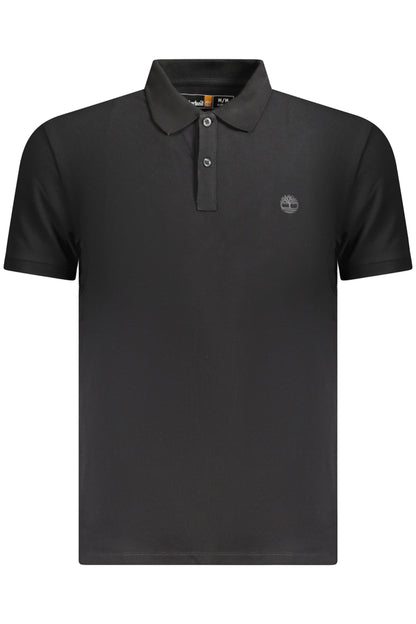 TIMBERLAND POLO MANICHE CORTE UOMO NERO