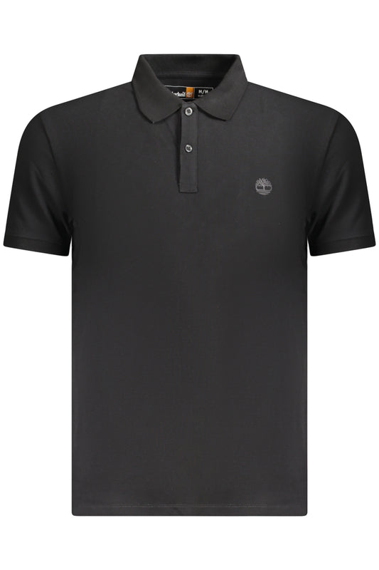 TIMBERLAND POLO MANICHE CORTE UOMO NERO