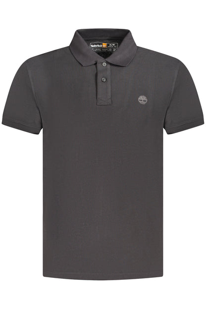 TIMBERLAND POLO MANICHE CORTE UOMO NERO